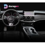 Auto si Moto - Piese auto si accesorii - Interior auto - Bord si accesorii - Folie protectie navigatie Kia Stinger 2021+, Duragon, protectie display, silicon mat, anti-amprenta, kit instalare - Infinity.ro