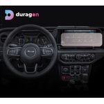 Auto si Moto - Piese auto si accesorii - Interior auto - Bord si accesorii - Folie protectie navigatie Jeep Wrangler Rubicon 392 2023+, Duragon, protectie display, silicon mat, kit instalare - Infinity.ro