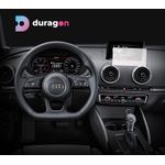 Auto si Moto - Piese auto si accesorii - Interior auto - Bord si accesorii - Folie protectie navigatie Audi A3 Sedan 2016-2020, Duragon, protectie display, silicon mat, anti-amprenta, kit instalare - Infinity.ro