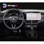 Auto si Moto - Piese auto si accesorii - Interior auto - Bord si accesorii - Folie protectie navigatie Skoda Kamiq 2023+, Duragon, Duragon, protectie display, silicon mat, kit instalare - Infinity.ro