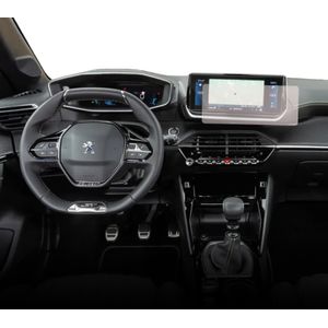 Folie protectie navigatie Peugeot e-208 2023+, Duragon, protectie display, silicon mat, anti-amprenta, kit instalare