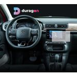 Auto si Moto - Piese auto si accesorii - Interior auto - Bord si accesorii - Folie protectie navigatie Citroen C3 2019+, Duragon, protectie display, silicon mat, anti-amprenta, kit instalare - Infinity.ro