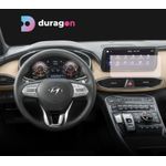 Auto si Moto - Piese auto si accesorii - Interior auto - Bord si accesorii - Folie protectie navigatie Hyundai Santa Fe 2020-2023, Duragon, protectie display, silicon mat, kit instalare - Infinity.ro