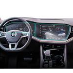 Auto si Moto - Piese auto si accesorii - Interior auto - Bord si accesorii - Folie protectie Volkswagen Touareg 2023+, Duragon, protectie display si ceasuri, silicon transparent, kit instalare - Infinity.ro