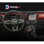 Auto si Moto - Electronice auto - Accesorii electronice auto - Folie protectie navigatie Jeep Gladiator 2020-2023, Duragon, protectie display, silicon mat, kit instalare - Infinity.ro