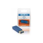 PC, gaming si accesorii - Retelistica - Cabluri si accesorii - Adaptor USB 3.0 Micro USB B tata 3.0 - USB A mama 3.0 albastru VALUELINE - Infinity.ro