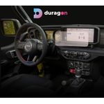 Auto si Moto - Piese auto si accesorii - Interior auto - Bord si accesorii - Folie protectie navigatie Jeep Gladiator 2023+, Duragon, protectie display, silicon mat, anti-amprenta, kit instalare - Infinity.ro