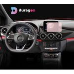 Auto si Moto - Piese auto si accesorii - Interior auto - Bord si accesorii - Folie protectie navigatie Mercedes Benz B-Class (W246) 2014-2018, Duragon, protectie display, silicon mat, kit instalare - Infinity.ro