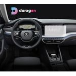 Auto si Moto - Piese auto si accesorii - Interior auto - Bord si accesorii - Folie protectie navigatie Skoda Octavia 2017-2019 Duragon, Duragon, protectie display, silicon mat, kit instalare - Infinity.ro