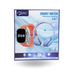 TV, Audio-Video si Foto - Portabile audio - Casti audio - Pachet Promo Casti wireless charging urechi pisica, Smart Watch D58 si 4+1 bratari cadou - Infinity.ro