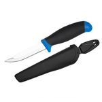 Sport si Outdoor - Camping - Cutite, bricege si accesorii - Cutite si bricege - Set doua cutite universale pentru vanatoare si pescuit, 20.8 cm, husa inclusa - Infinity.ro