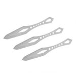 Sport si Outdoor - Camping - Cutite, bricege si accesorii - Cutite si bricege - Set de trei cutite de aruncat, otel inoxidabil, 19 cm , teaca inclusa - Infinity.ro
