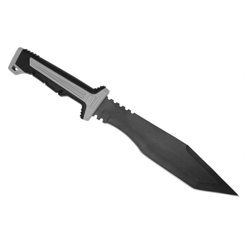 Sport si Outdoor - Camping - Cutite, bricege si accesorii - Cutite si bricege - Cutit tactic de vanatoare, 39 cm, otel inoxidabil, teaca inclusa - Infinity.ro