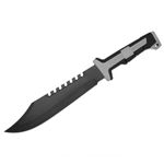 Sport si Outdoor - Camping - Cutite, bricege si accesorii - Cutite si bricege - Cutit tactic de vanatoare, 39.5 cm, otel inoxidabil, teaca inclusa - Infinity.ro