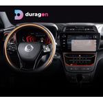 Auto si Moto - Piese auto si accesorii - Interior auto - Bord si accesorii - Folie protectie display, Duragon, Ssangyong Tivoli 2019+, silicon transparent, kit instalare - Infinity.ro