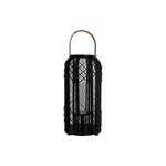 Casa si Gradina - Decoratiuni - Aromaterapie si lumanari - Suporturi lumanari - Suport de Lumanari Home ESPRIT Negru Metal 21,5 x 21,5 x 43,5 cm - Infinity.ro