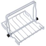 Casa si Gradina - Bucatarie si vesela - Organizare si depozitare bucatarie - Dispensere detergent - Suport de servetele Alexandra House Living Alb Metal 21 x 15 x 18 cm - Infinity.ro