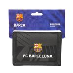 Fashion, accesorii si bijuterii - Copii - Accesorii copii - Genti si rucsacuri copii - Portmoneu F.C. Barcelona Black Negru 12,5 x 9,5 x 1 cm - Infinity.ro