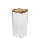 Casa si Gradina - Bucatarie si vesela - Organizare si depozitare bucatarie - Borcane si capace - Staniu Alexandra House Living 81306 Transparent Acrilic Bambus Plastic Melamina 1,7 L - Infinity.ro