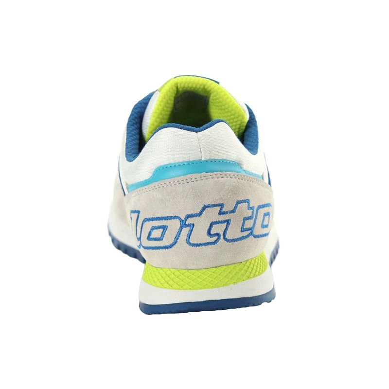 Fashion, accesorii si bijuterii - Barbati - Incaltaminte barbati - Sneakers si tenisi barbati - Pantofi sport Lotto Runner Plus 95 III, 44 EU Alb/Albastru - Infinity.ro