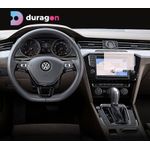 Auto si Moto - Piese auto si accesorii - Interior auto - Bord si accesorii - Folie protectie Volkswagen Passat 2014-2019, 15 inch, Duragon, silicon transparent, kit instalare - Infinity.ro