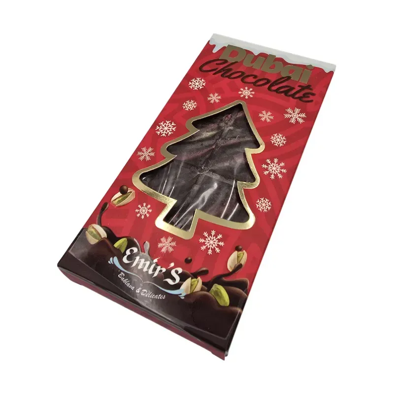 Market - Bacanie - Produse gourmet - Emir’s Ciocolata Dubai, Special Christmas Edition, Baklava & Delicates, 200 gr - Neagra - Infinity.ro