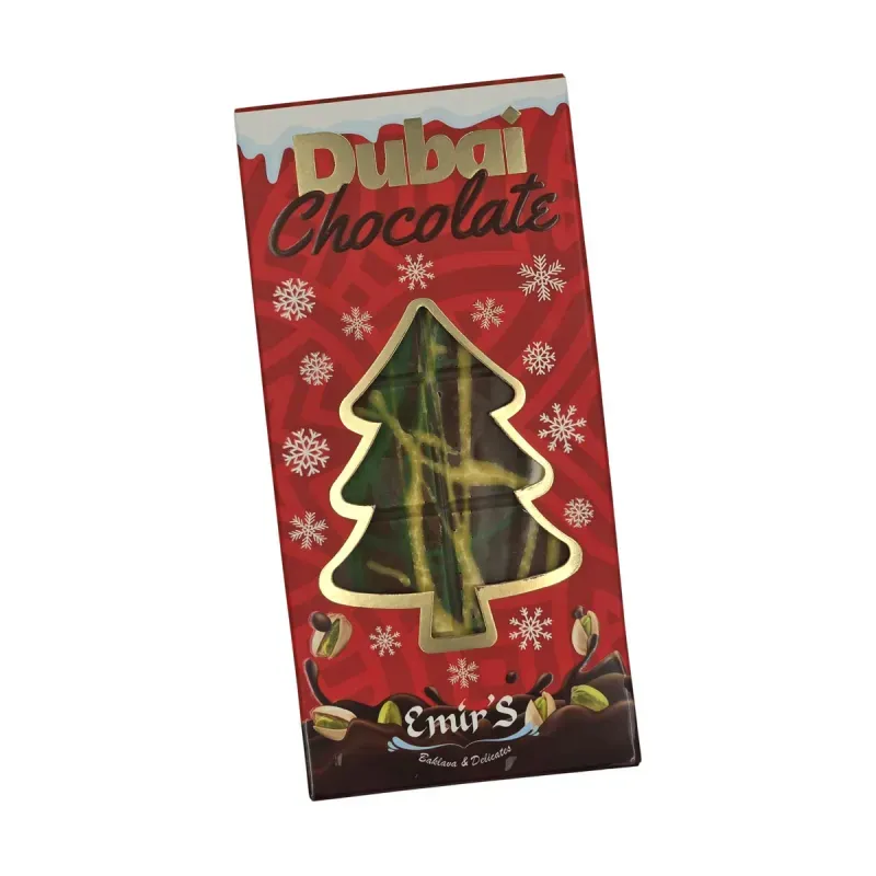 Market - Bacanie - Produse gourmet - Emir’s Ciocolata Dubai, Special Christmas Edition, Baklava & Delicates, 200 gr - Lapte - Infinity.ro