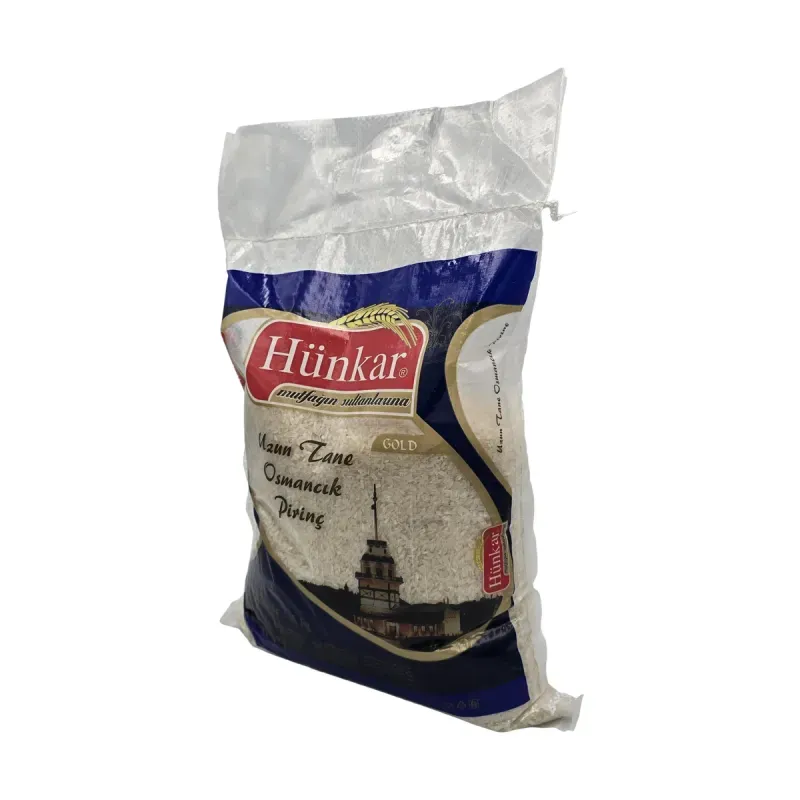 Market - Bacanie - Alimente de baza - Faina, malai si gris - Orez bob lung tip Osmancik, Traditional Turcesc, Uzun Osmancik Pirinc, 5 kg, Hunkar Gold - Infinity.ro