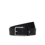 Fashion, accesorii si bijuterii - Barbati - Accesorii barbati - Curele barbati - Curea pentru Barbati Tommy Hilfiger Oliver 3.5 Ext AM0AM12048 Unica Negru, 95 - Infinity.ro