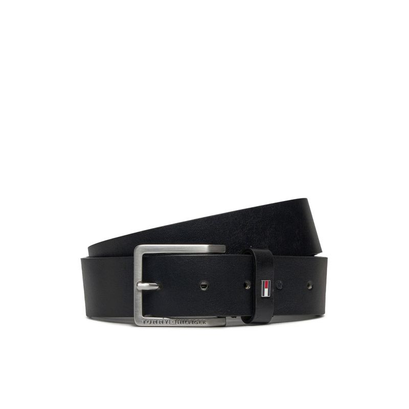 Fashion, accesorii si bijuterii - Barbati - Accesorii barbati - Curele barbati - Curea pentru Barbati Tommy Hilfiger Oliver 3.5 Ext AM0AM12048 Unica Negru, 95 - Infinity.ro