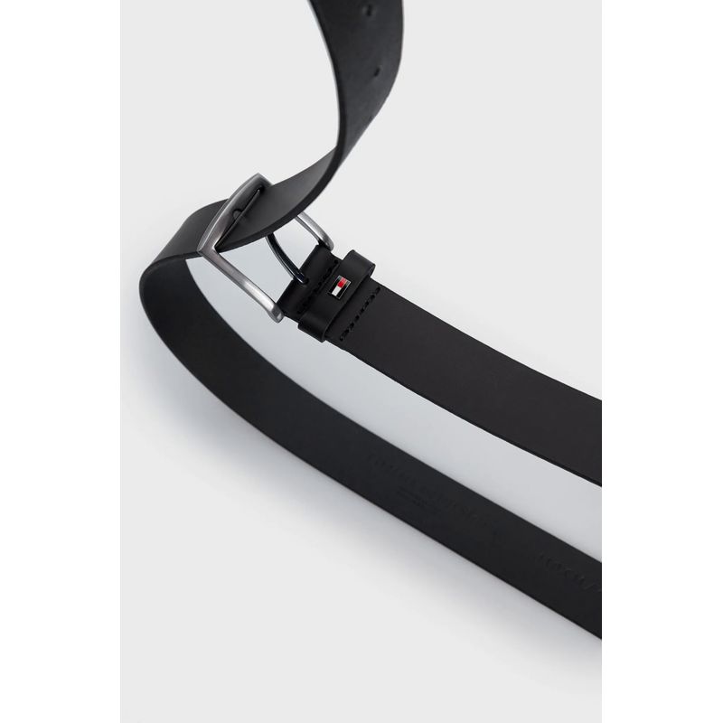 Fashion, accesorii si bijuterii - Barbati - Accesorii barbati - Curele barbati - Curea pentru Barbati Tommy Hilfiger Denton 3.5 Corporate AM0AM11467 Unica Negru, 95 - Infinity.ro