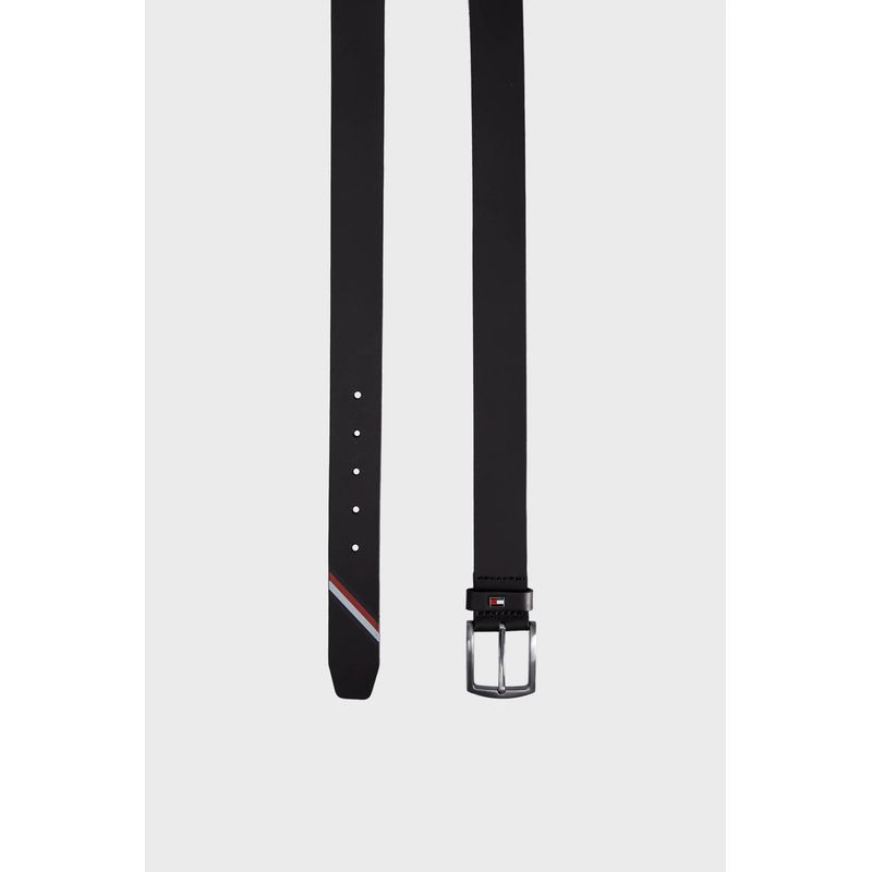 Fashion, accesorii si bijuterii - Barbati - Accesorii barbati - Curele barbati - Curea pentru Barbati Tommy Hilfiger Denton 3.5 Corporate AM0AM11467 Unica Negru, 95 - Infinity.ro