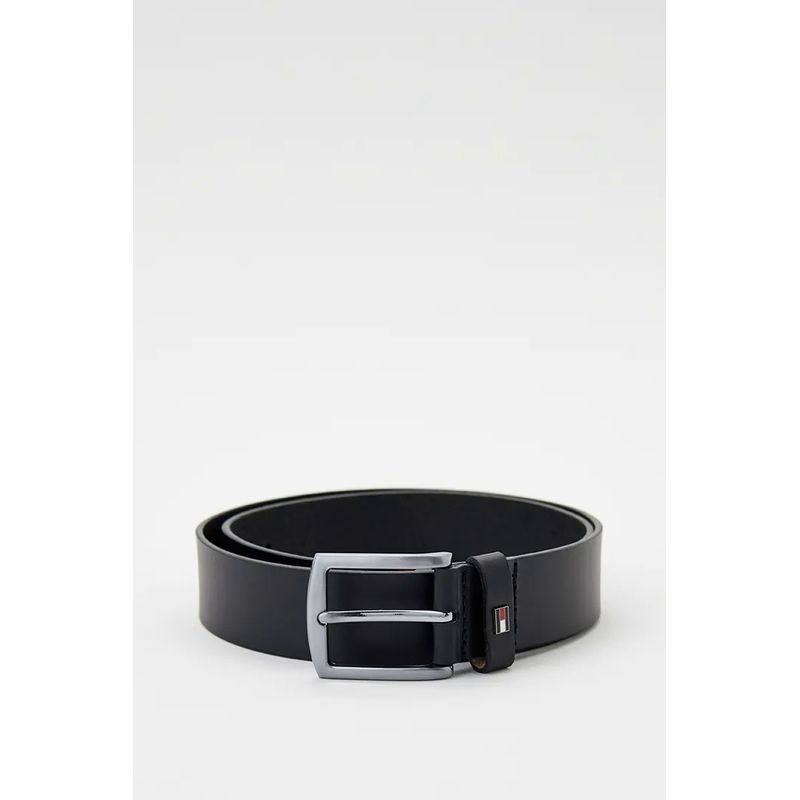 Fashion, accesorii si bijuterii - Barbati - Accesorii barbati - Curele barbati - Curea pentru Barbati Tommy Hilfiger Denton 3.5 Corporate AM0AM11467 Unica Negru, 95 - Infinity.ro