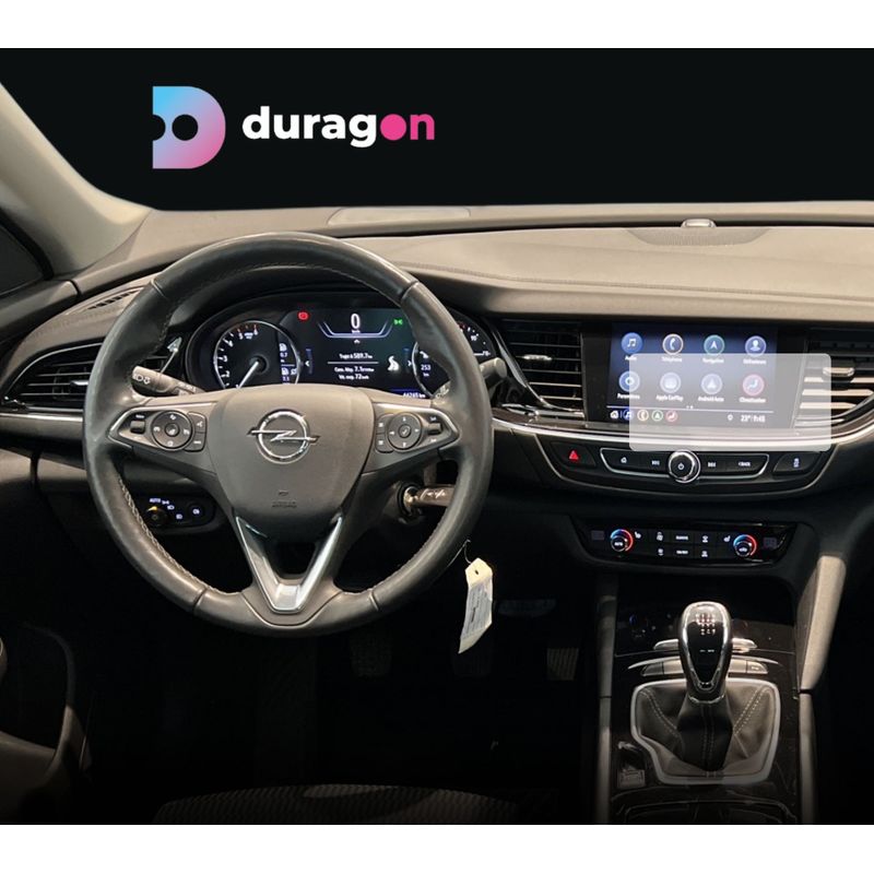Auto si Moto - Piese auto si accesorii - Interior auto - Bord si accesorii - Folie protectie display, Duragon, Opel Insignia Grand Sport 2019+, silicon Mat, anti-amprenta, Kit instalare - Infinity.ro