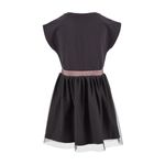 Fashion, accesorii si bijuterii - Copii - Imbracaminte copii - Rochii copii - Rochie fete Minnie Mouse VH1027 98 CM 3 ani, Gri inchis - Infinity.ro