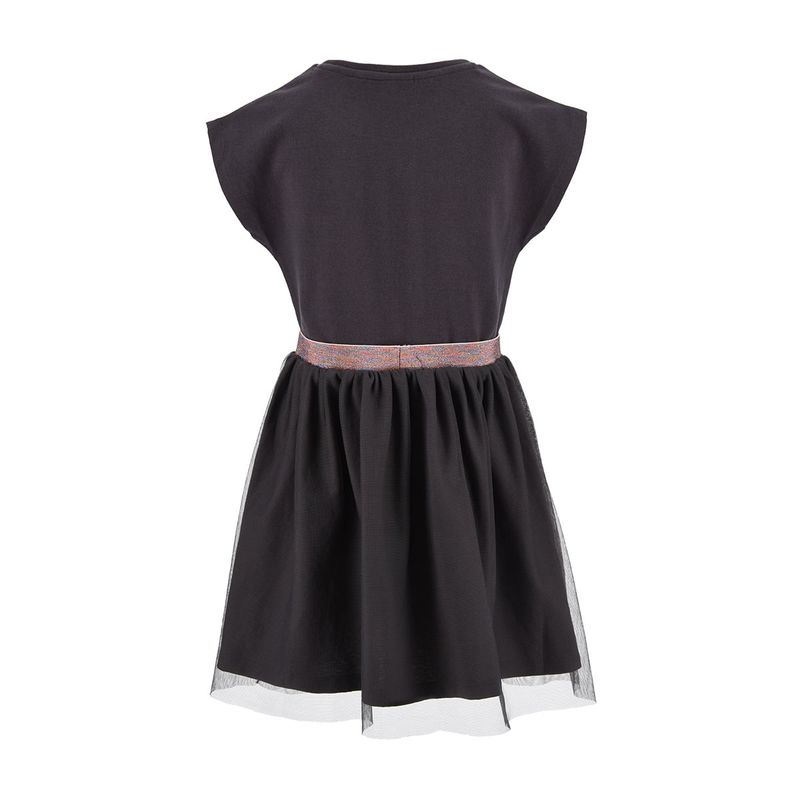 Fashion, accesorii si bijuterii - Copii - Imbracaminte copii - Rochii copii - Rochie fete Minnie Mouse VH1027 98 CM 3 ani, Gri inchis - Infinity.ro