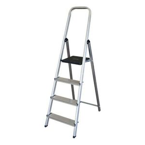 Scara plianta cu 4 trepte Antia Aluminiu 152 x 42,5 x 12 cm