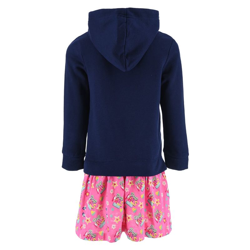 Fashion, accesorii si bijuterii - Copii - Imbracaminte copii - Rochii copii - Rochie fete cu gluga Paw Patrol, Albastru - Infinity.ro