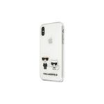 Laptop, Telefoane si Tablete - Telefoane mobile si accesorii - Accesorii Telefoane - Huse telefoane - Husa Karl Lagerfeld pentru Iphone Xs Max Klhci65cktr Hardcase Pc/tpu Ik + Choupette Transparent - Infinity.ro