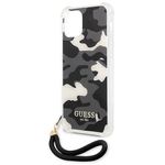 Laptop, Telefoane si Tablete - Telefoane mobile si accesorii - Accesorii Telefoane - Huse telefoane - Husa Guess pentru Iphone 11 Guhcn61ksarbk Negru Greu Camo Collection - Infinity.ro