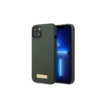 Laptop, Telefoane si Tablete - Telefoane mobile si accesorii - Accesorii Telefoane - Huse telefoane - Husa Guess pentru Iphone 13 Pro Max 6 "7" Guhmp13xspla Husa Dura Verde Silicone Logo Plate Magsafe - Infinity.ro