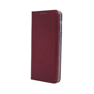 Husa Smart Magnetic pentru Motorola Moto E22/e22i Burgundy