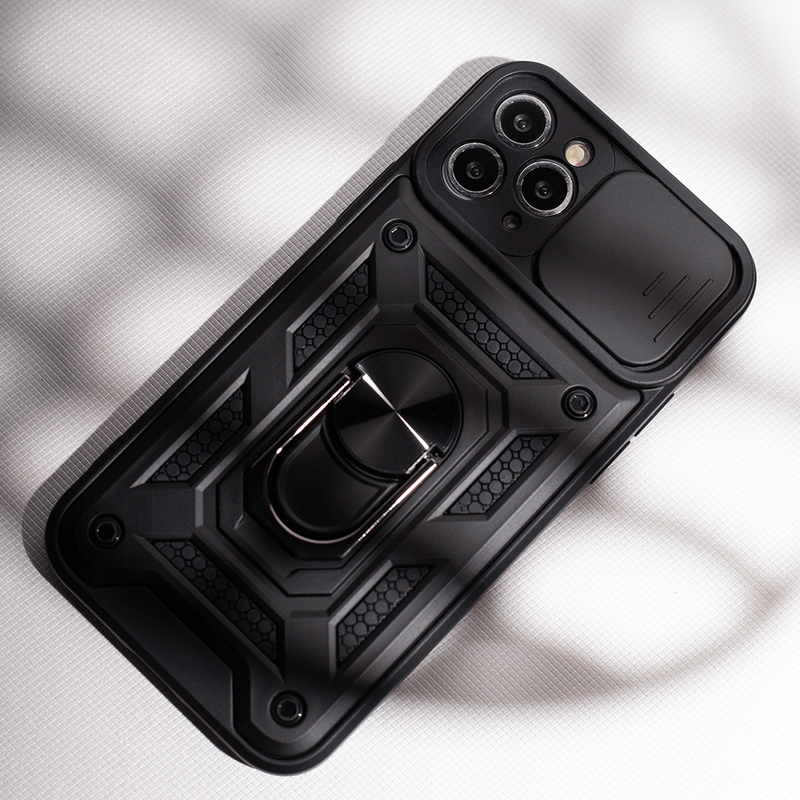 Laptop, Telefoane si Tablete - Telefoane mobile si accesorii - Accesorii Telefoane - Huse telefoane - Husa Defender Slide pentru Samsung Galaxy A53 5g Negru - Infinity.ro