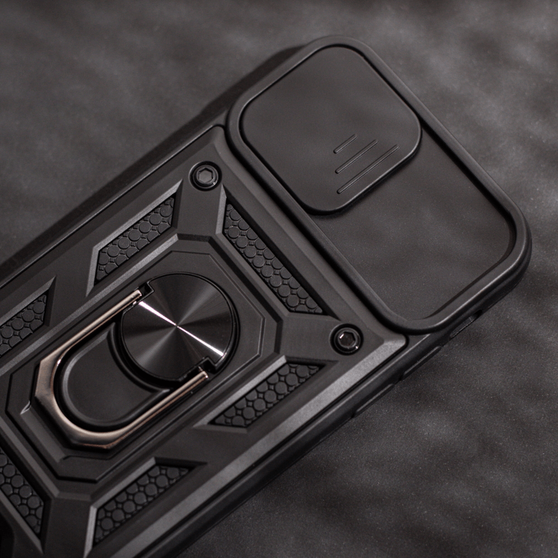 Laptop, Telefoane si Tablete - Telefoane mobile si accesorii - Accesorii Telefoane - Huse telefoane - Husa Defender Slide pentru Samsung Galaxy A53 5g Negru - Infinity.ro