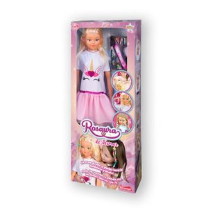 Papusa bebelus cu accesorii Rosaura Jesmar 85510 (105 cm)
