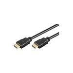 TV, Audio-Video si Foto - Accesorii TV si audio - Cabluri si adaptoare video - Cablu HDMI2.0 5m cu ethernet 4K Ultra HD 2160p 60Hz OFC 19p tata - HDMI 19p tata aurit Well - Infinity.ro
