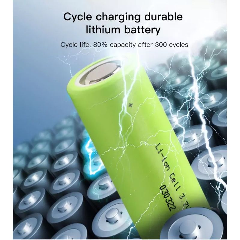 Casa si Gradina - Electrice - Accesorii electrice - Baterii, acumulatori si incarcatoare - Acumulator 18650 3,7V MRG M1161, 5000 mAh, Li-ion, Reincarcabil, Verde - Infinity.ro