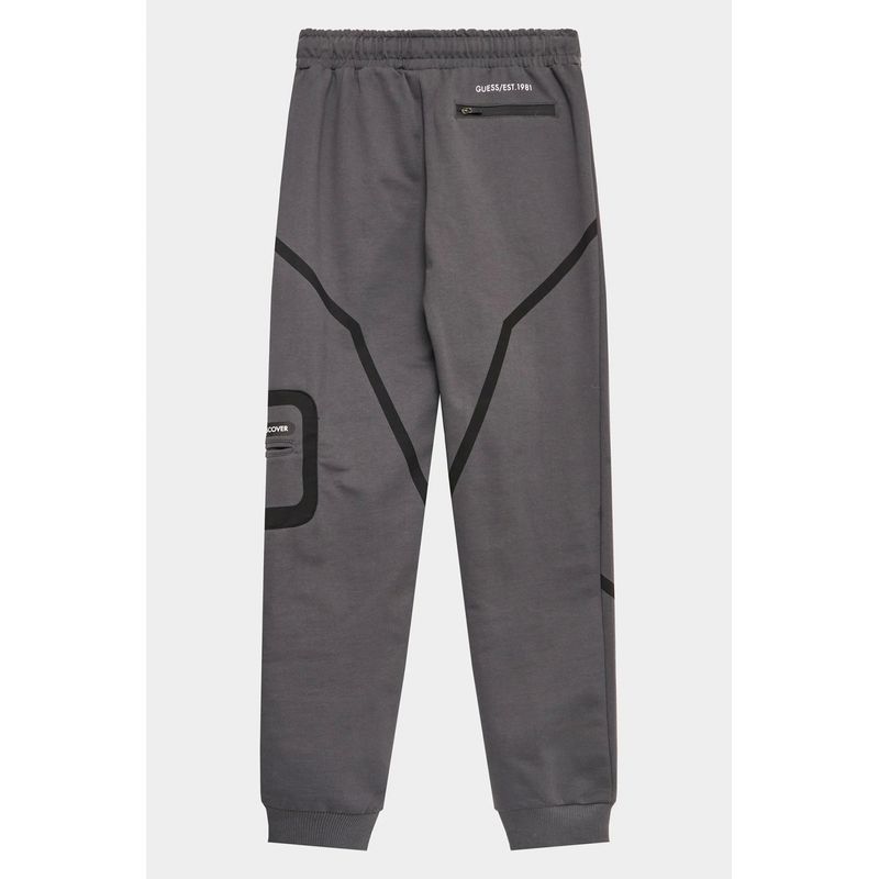 Fashion, accesorii si bijuterii - Copii - Imbracaminte copii - Pantaloni copii - Pantaloni trening copii Guess L3YQ14, 140 CM 10 ani Gri - Infinity.ro