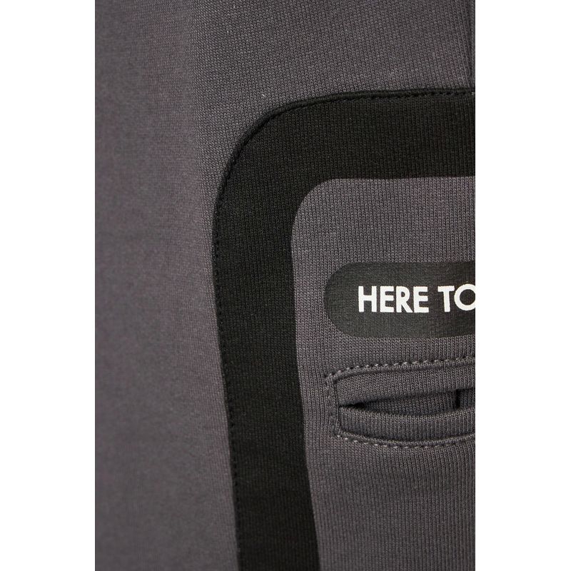 Fashion, accesorii si bijuterii - Copii - Imbracaminte copii - Pantaloni copii - Pantaloni trening copii Guess L3YQ14, 140 CM 10 ani Gri - Infinity.ro