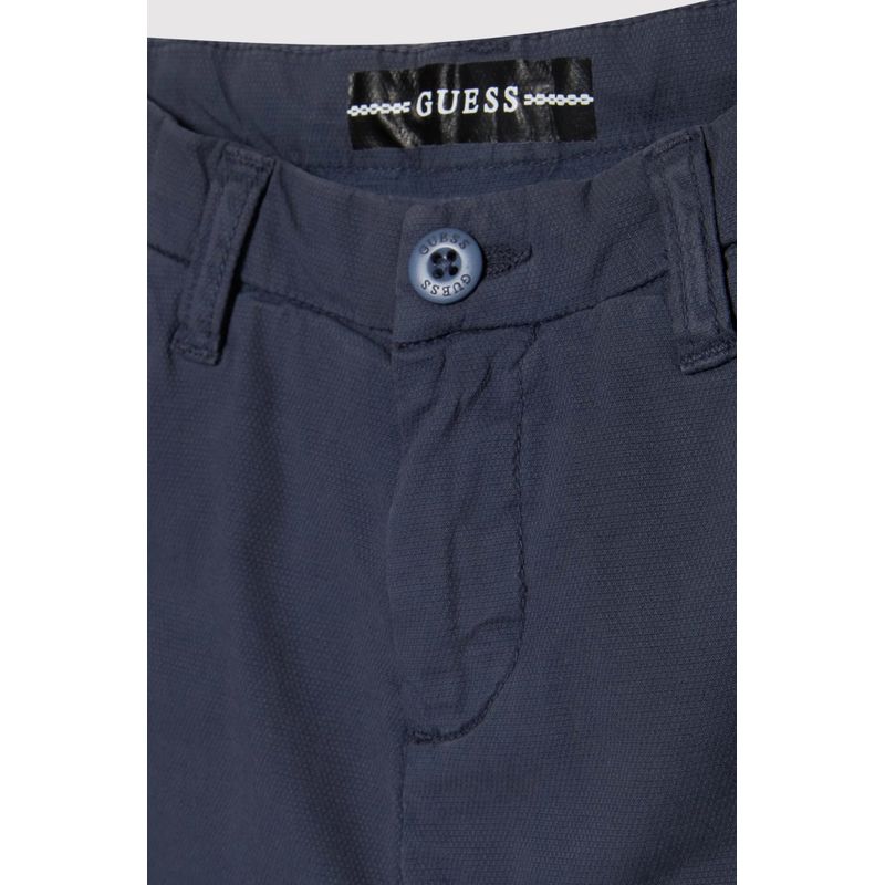 Fashion, accesorii si bijuterii - Copii - Imbracaminte copii - Pantaloni copii - Pantaloni scurti baieti Guess N2GD03 116 CM Albastru inchis 6 ani - Infinity.ro